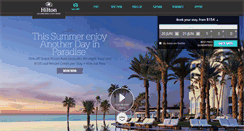 Desktop Screenshot of hiltonloscabos.com